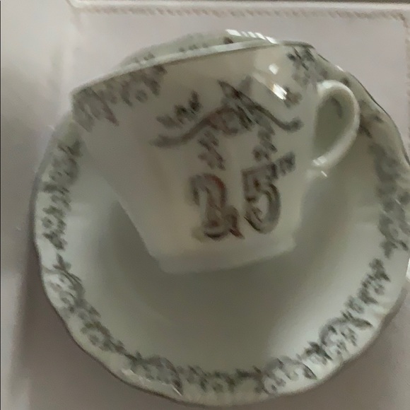 Lady Angela 25 th anniversary coffee cups&sausers - Picture 3 of 8